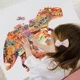 Puzzle in forma de dinozaur Mideer Lumea dinozaurilor, 280 el. foto
