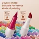 Set de markere cu 2 capete Mideer, 24 culori