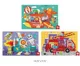 Puzzle 3 in 1 Mideer Transport, nivelul 4 foto