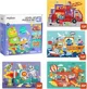 Puzzle 4 in 1 Mideer Transport foto