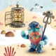 Figurina Djeco Pirate Gnomus & Ze Cage foto