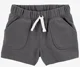 Carter's Set 3 piese Body, tricou si pantaloni scurti Yellow Henley foto