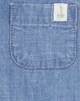 Carter's Set 3 piese Chambray - Camasa, tricou si pantaloni scurti foto