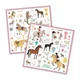 Set de stickere Djeco Horses foto