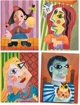 Набор для рисования Djeco Square Heads by Picasso