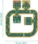 Гигантский пазл Djeco Roads - Pop to Play, 21 эл.