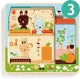 Puzzle din lemn in 3 nivele Djeco Cabana Iepurasului foto