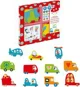 Set de creatie cu autocolante din fetru Djeco I Love Cars foto