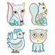 Set de colorat Djeco Colour Reveal Forest Friends foto