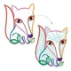 Set de colorat Djeco Colour Reveal Forest Friends foto