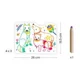 Set de colorat Djeco Colour Reveal Forest Families foto