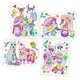 Set de colorat Djeco Colour Reveal Forest Families foto