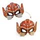 Set de creatie cu masti de supereroi Djeco DIY Super Robots foto