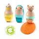 Set de role din lemn pentru plastilina Djeco Myplastirollers foto