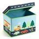 Коробка для хранения игрушек 2-в-1 Djeco Автотрек foto