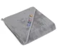 Prosop cu gluga Ceba Baby EcoVero Line Drizzle, 100x100 cm foto