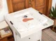 Мягкий пеленальный коврик Ceba Baby Basic Spots, 75x72 см