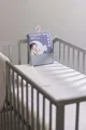 Водонепроницаемый простынь на резинке Petite&Mars Soft Dream Dry Grey, 120x60 см foto