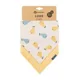 Set bandane bavetica Petite&Mars Luke Beige Pears/Intense Ochre, 2 buc. foto