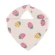 Set bandane bavetica Petite&Mars Luke Beige Strawberries/Dusty Rose, 2 buc. foto