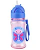 Sticluta cu pai din tritan Skip Hop Zoo Butterfly foto