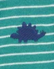 Carter's Комбинезон летний Green Stripe Dino Spikes foto