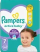 Scutece Pampers Active Baby 7 Extra Large (15+ kg), 44 buc. foto