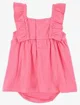 Carter's Salopeta pentru fetite brodata Pink White foto