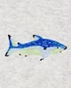 Carter's Salopeta de vara Ivory Gray Blue Fish foto