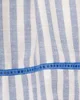 Carter's Fustita de in Faux Linen Blue Stripe foto
