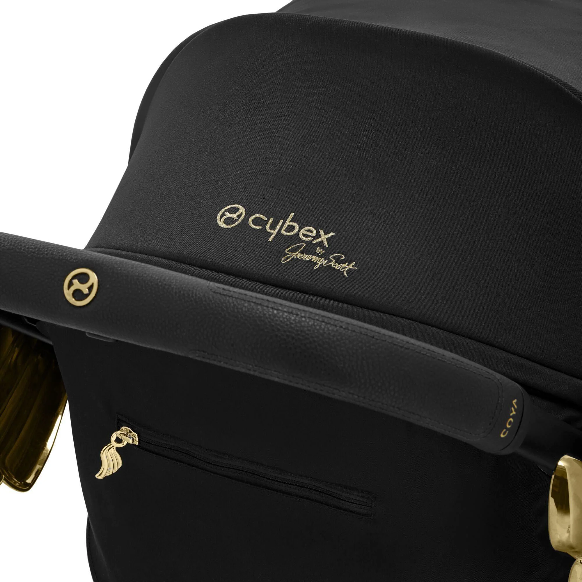 Carucior de plimbare Cybex Coya Jeremy Scott Wings Black foto