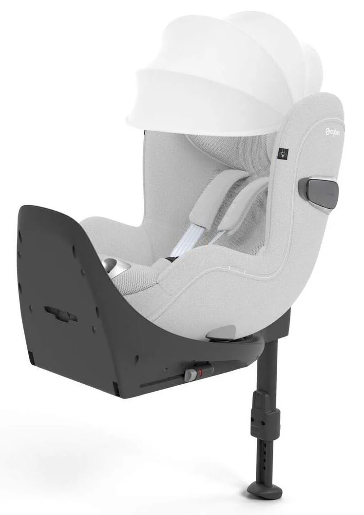 Автокресло Cybex Sirona T Plus Platinum White, 45–105 см foto