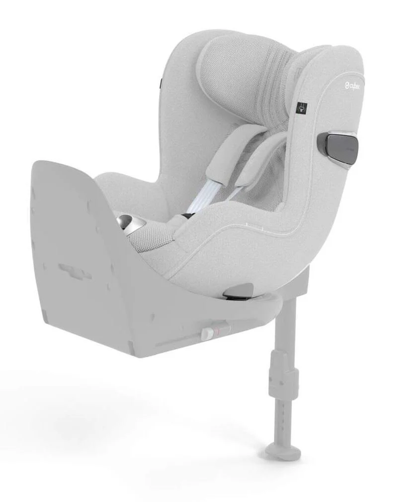 Автокресло Cybex Sirona T Plus Platinum White, 45–105 см foto