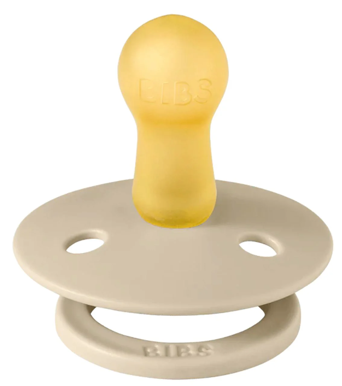 Suzeta rotunda din latex BIBS Studio Colour Flower Child - Vanilla (0-6 luni) foto