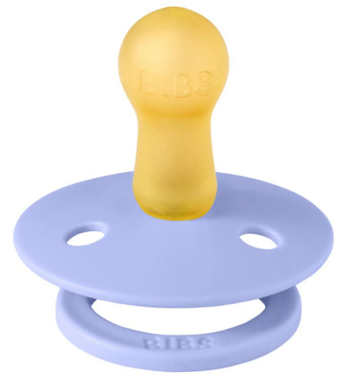Suzeta rotunda din latex BIBS Hush (0-6 luni) foto