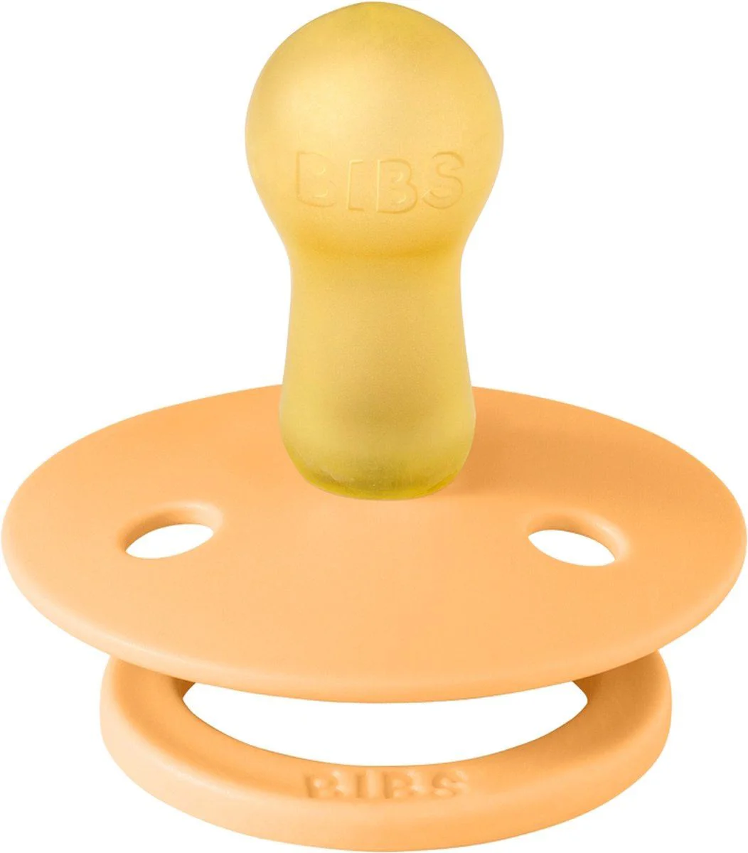 Suzeta rotunda din latex BIBS Sunkissed (0-6 luni) foto