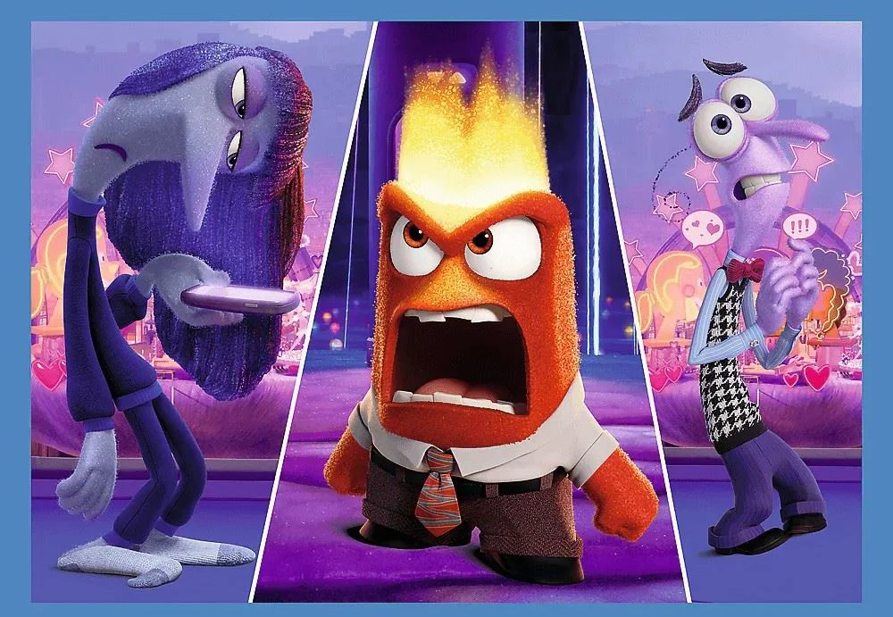 Puzzle Trefl 4 in 1 Emotions Rule foto