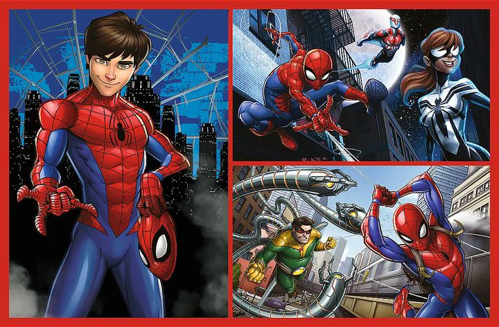 Puzzle Trefl Spider stories Spiderman, 2x70 el. foto