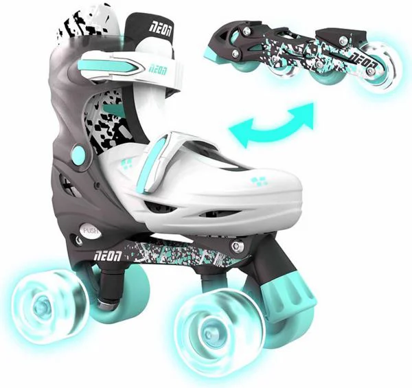Patine cu rotile Neon Combo, 30-33, Gri foto
