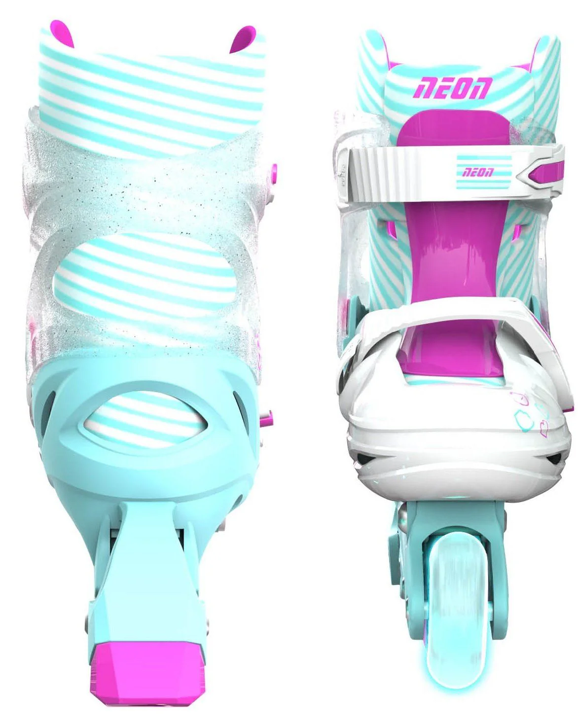 Patine cu rotile Neon Inline, 30-33, Turquoise foto