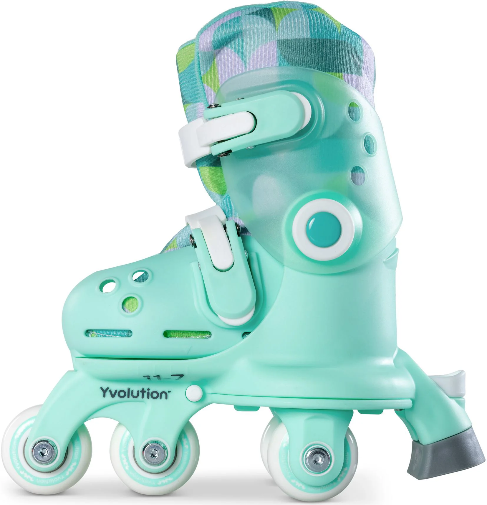 Patine cu rotile Yvolution Twista, 30-34, Verde foto