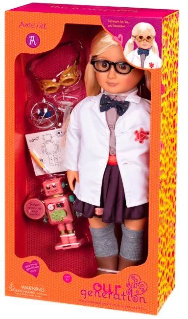 Кукла Amelia the Inventor Our Generation, 46 см foto