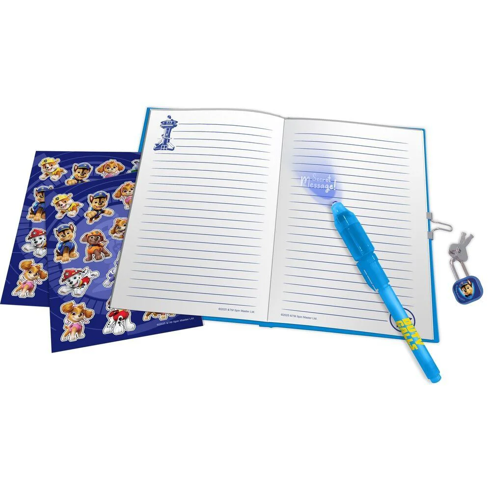 Jurnal secret cu pix magic KiDS Paw Patrol foto