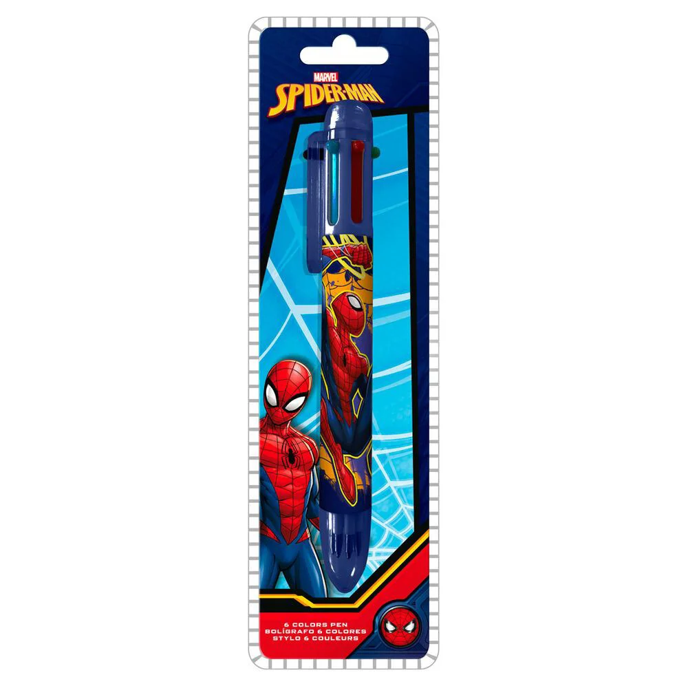 Pix cu 6 culori KiDS Spiderman foto