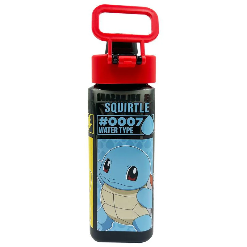 Sticla patrata pentru apa KiDS Pokemon, 500 ml foto