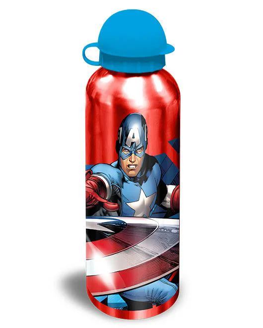 Sticla pentru apa din aluminiu KiDS Avengers, 500 ml foto