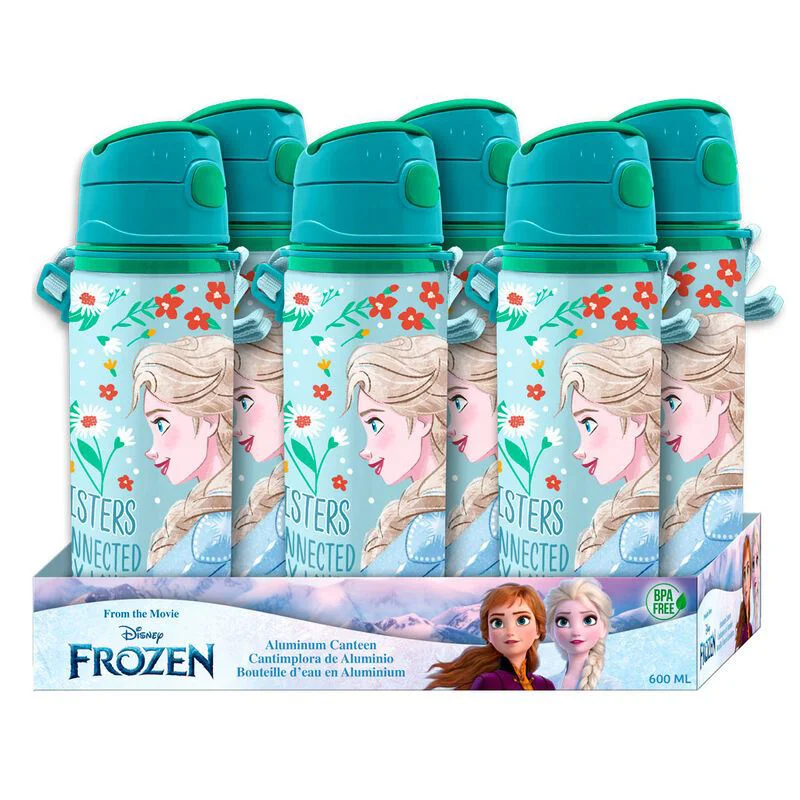 Sticla pentru apa din aluminiu KiDS Frozen, 600 ml foto