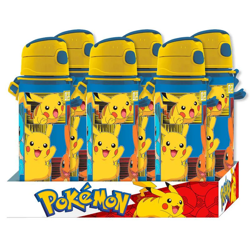 Sticla pentru apa din aluminiu KiDS Pokemon, 600 ml foto