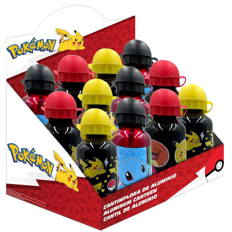 Бутылка для воды из алюминия KiDS Pokemon, 500 мл foto
