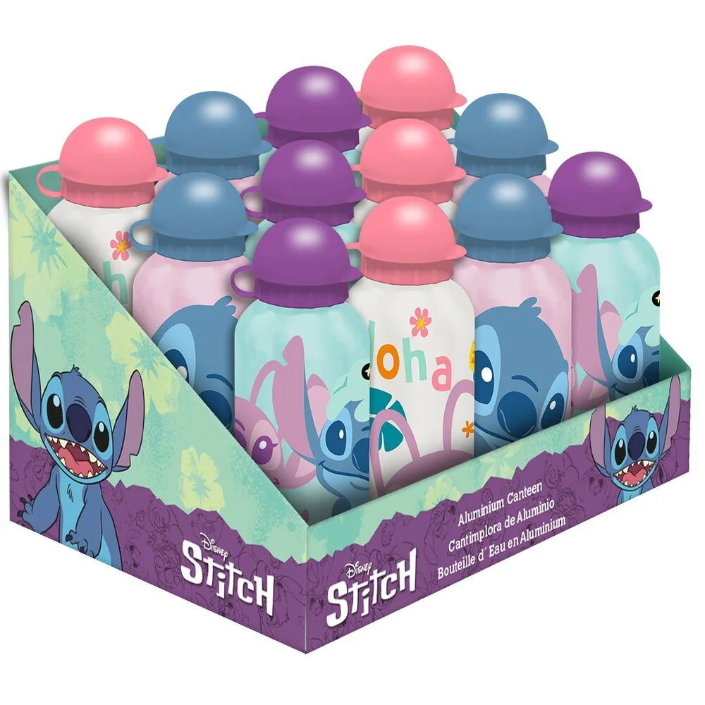 Бутылка для воды из алюминия KiDS Stitch, 500 мл foto